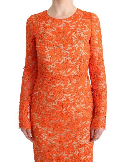  돌체앤가바나 롱 원피스 SIG60563 ORANGE - DOLCE & GABBANA