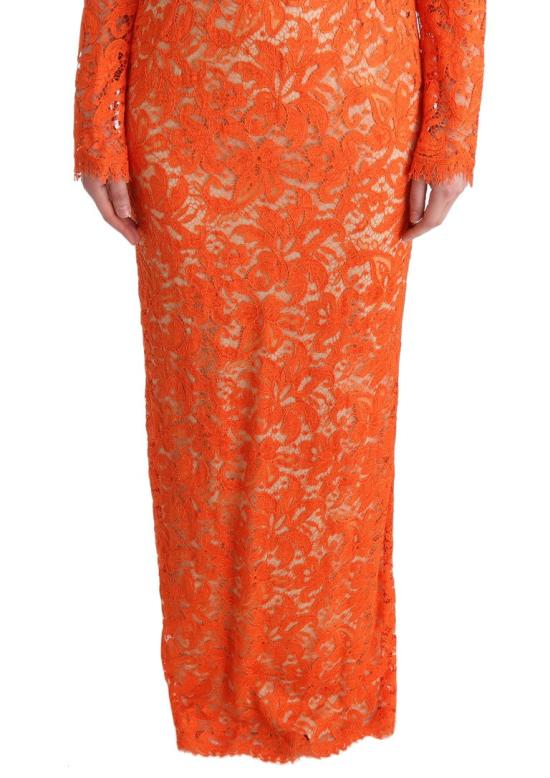  돌체앤가바나 롱 원피스 SIG60563 ORANGE - DOLCE & GABBANA