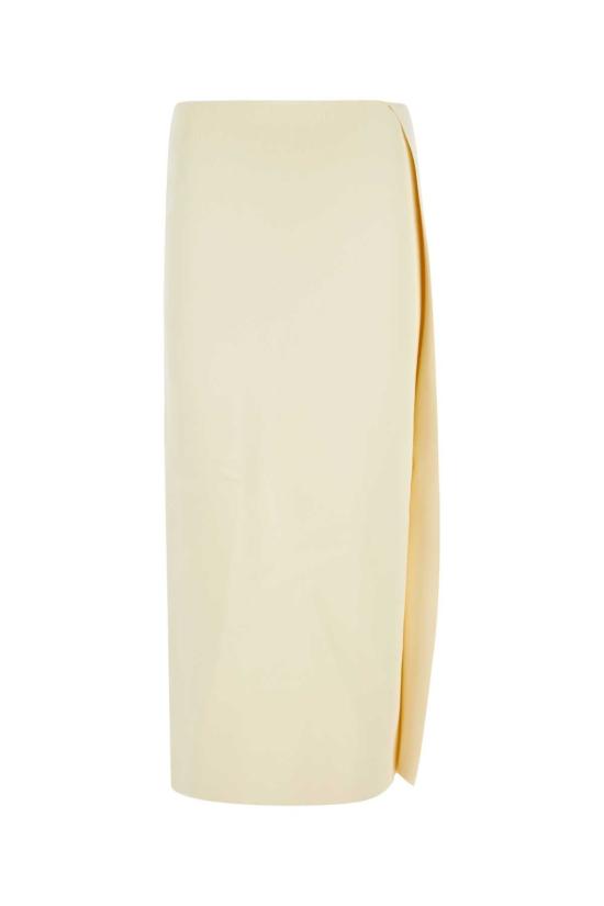  질샌더 롱 스커트 J03MA0115J18273 102 BEIGE