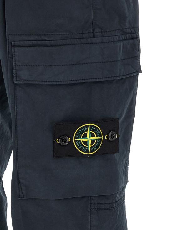 26SS 스톤 아일랜드 스트레이트 팬츠 ST332805BM BLUE - STONE ISLAND