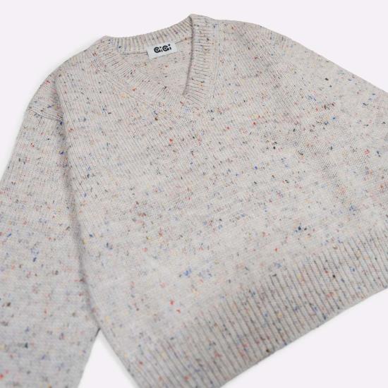  지지 니트웨어 스웨터 제인 브이넥 - GIGI KNITWEAR