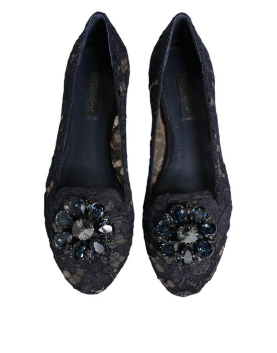  돌체앤가바나 플랫 슈즈 LA12405 BLUE - DOLCE & GABBANA
