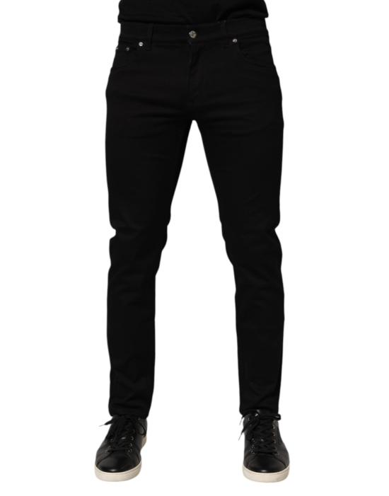  돌체앤가바나 스트레이트 팬츠 PAN76588 BLACK - DOLCE & GABBANA