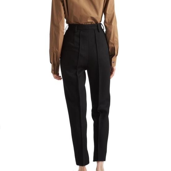  프라다 스트레이트 팬츠 PR 8990025842900 BLACK - PRADA