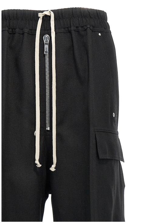 26FW 릭 오웬스 스트레이트 팬츠 RI337198BM BLACK - RICK OWENS