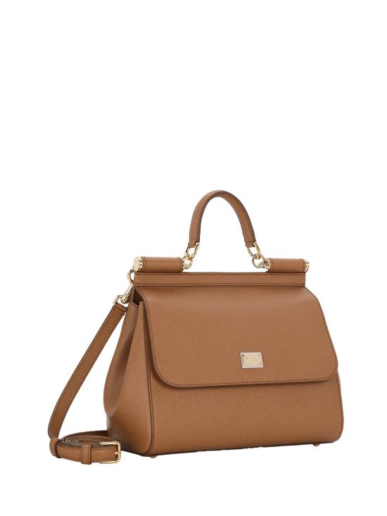 26FW 돌체앤가바나 라지 시실리 핸드백 BB6002 B10018M417 CARAMELLO - DOLCE & GABBANA
