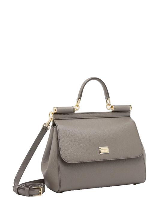 26FW 돌체앤가바나 라지 시실리 핸드백 BB6002 B100180045 FANGO CHIARO - DOLCE & GABBANA