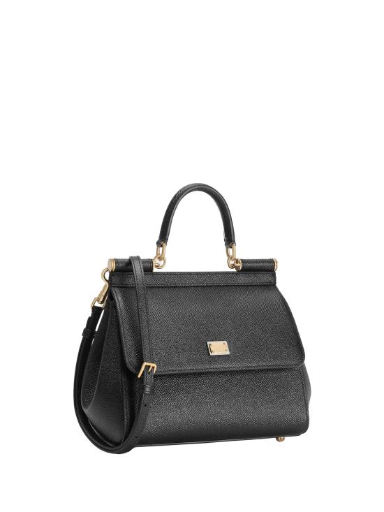 26FW 돌체앤가바나 미디움 시실리 핸드백 BB6003 B100180999 NERO - DOLCE & GABBANA