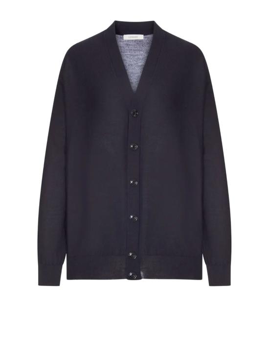 26FW 르메르 릴렉스 트위스트 가디건 PO0052 LK1063 BK999 BLACK