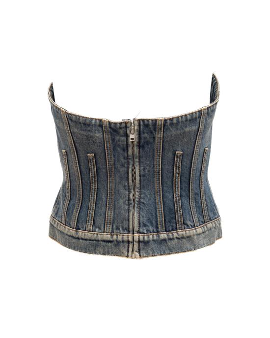  알렉산더 맥퀸 데님 셔츠 K3 2015 BLUE - ALEXANDER MCQUEEN