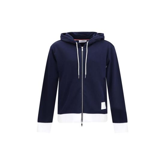 26SS 톰브라운 후드 티셔츠 THMJT517A03037415BB NAVY