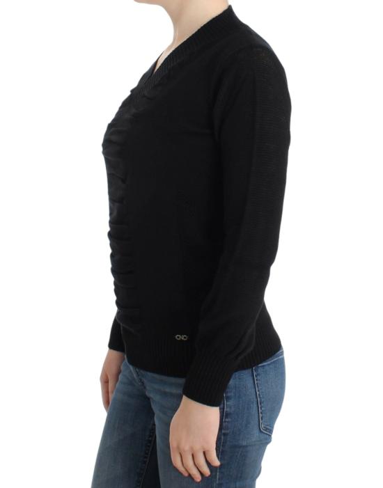  커스텀네셔널 스웨터 SIG12087 BLACK - COSTUME NATIONAL