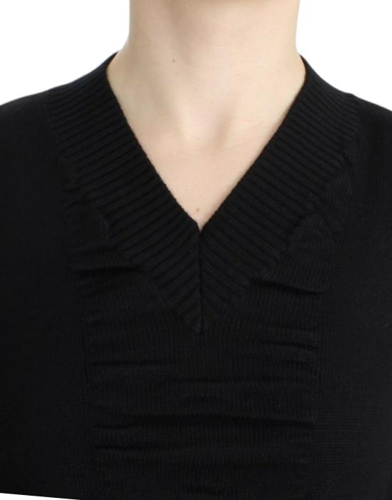  커스텀네셔널 스웨터 SIG12087 BLACK - COSTUME NATIONAL