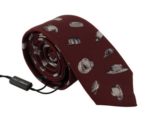  돌체앤가바나 넥타이 KRA3191 MAROON - DOLCE & GABBANA