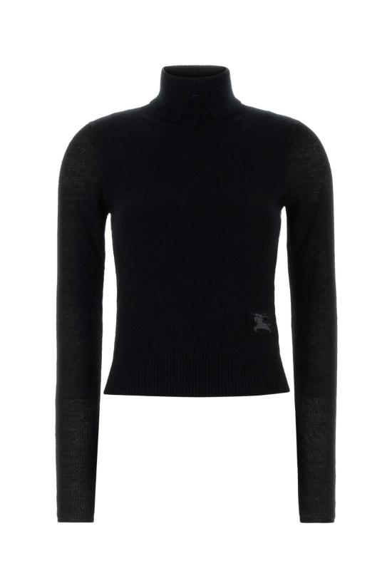 25FW 버버리 울 블렌드 스웨터 8113584 A1189 BLACK