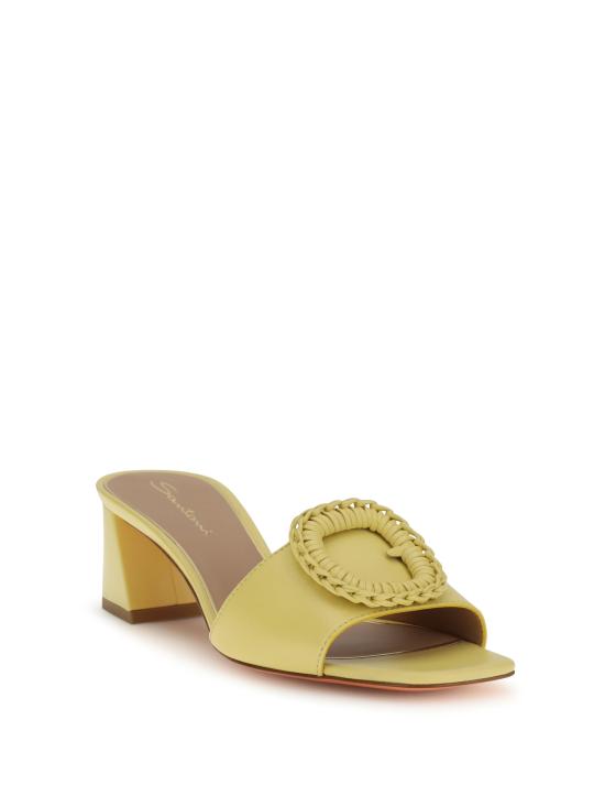 26SS 산토니 뮬/슬리퍼 WHNA72080HA2NWKE L10 YELLOW - SANTONI