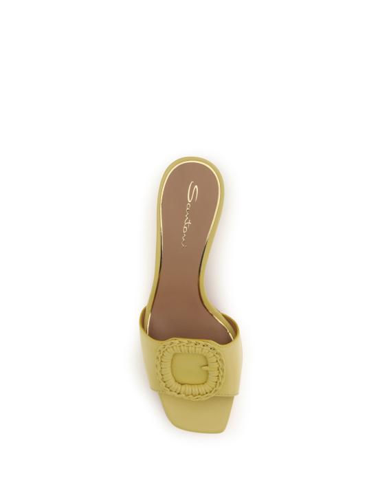 26SS 산토니 뮬/슬리퍼 WHNA72080HA2NWKE L10 YELLOW - SANTONI