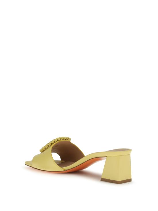 26SS 산토니 뮬/슬리퍼 WHNA72080HA2NWKE L10 YELLOW - SANTONI