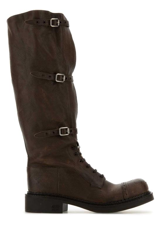 26FW 미우미우 부츠 5W315EFG0352KJ F0324 Brown