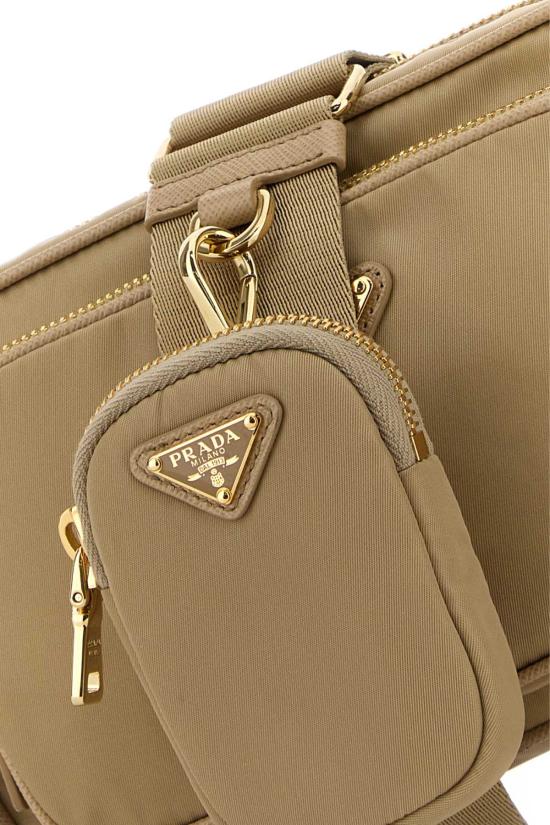 26SS 프라다 리나일론 미니 숄더백 1BH226R064 F0Y8C BEIGE - PRADA
