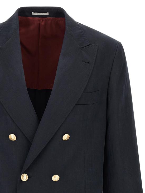 26SS 브루넬로 쿠치넬리 수트 자켓 BR338380BM BLUE - BRUNELLO CUCINELLI