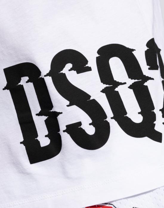 25FW 디스퀘어드2 탑 S74GD1261S23009100 WHITE - DSQUARED2