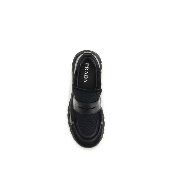 26FW 프라다 로퍼 PR2DE163FG0003ZM0F0002BB BLACK - PRADA