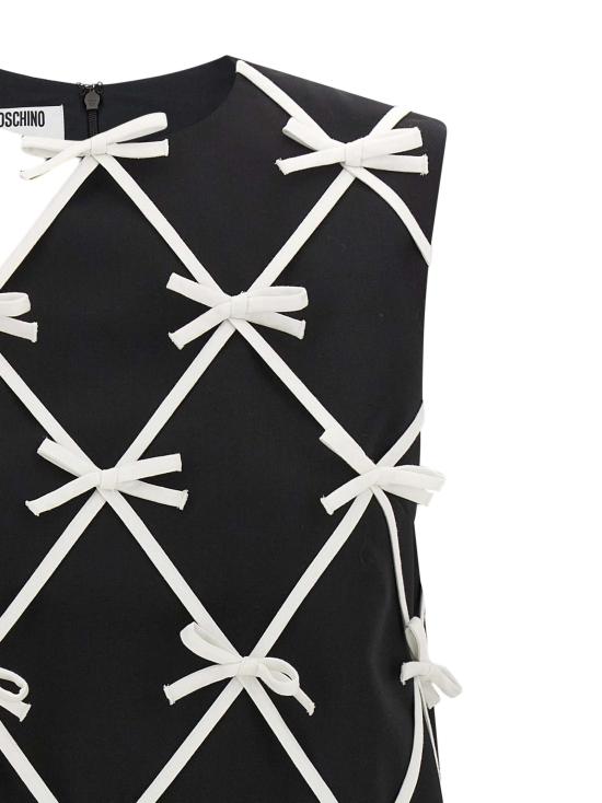 26FW 모스키노 숏 원피스 MO337572BM BLACK - MOSCHINO