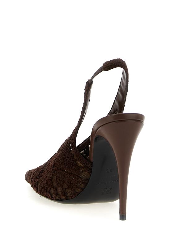 25FW 마그다뷰트림 힐/펌프스 MA315248BM BROWN - MAGDA BUTRYM