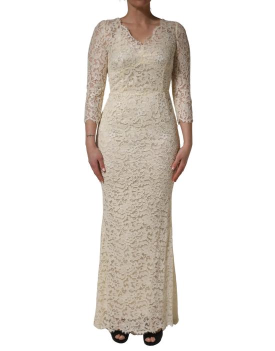  돌체앤가바나 롱 원피스 DR82055 WHITE