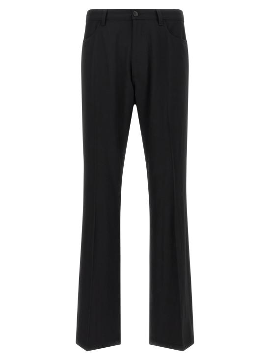 25FW 발렌시아가 스트레이트 팬츠 BA320687BM BLACK
