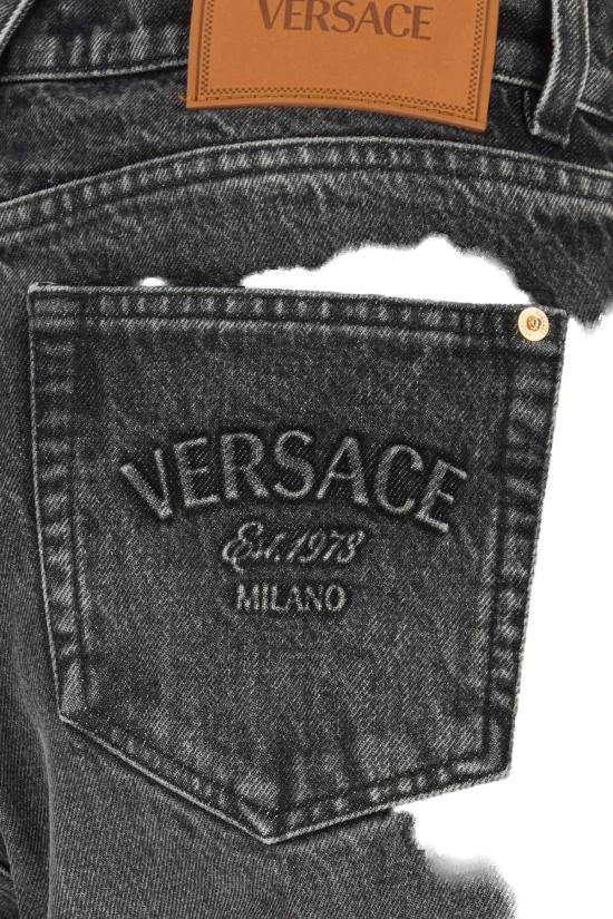  베르사체 데님 팬츠 10189111A13597 1D810 BLACK - VERSACE