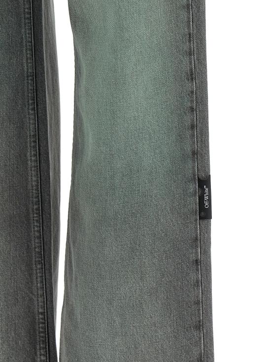 26SS 오프화이트 데님 팬츠 OF329394BM GRAY - OFF WHITE