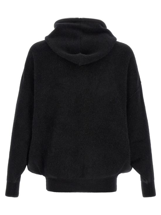 26FW 릭 오웬스 후드 티셔츠 RI339732BM BLACK - RICK OWENS