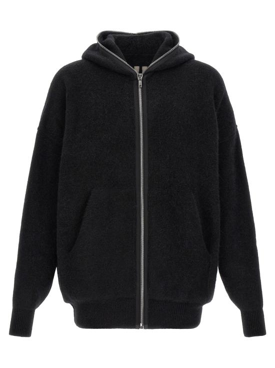 26FW 릭 오웬스 후드 티셔츠 RI339732BM BLACK