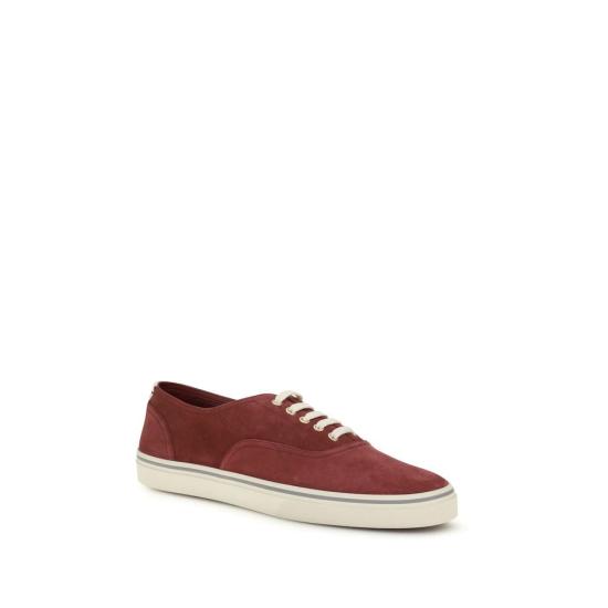 26SS 브루넬로 쿠치넬리 스니커즈 BRMZUPIGZ334CEH62BB RED - BRUNELLO CUCINELLI