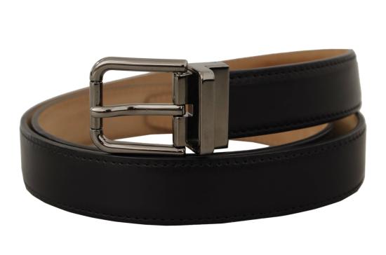  돌체앤가바나 가죽 벨트 BEL8595 BLACK - DOLCE & GABBANA