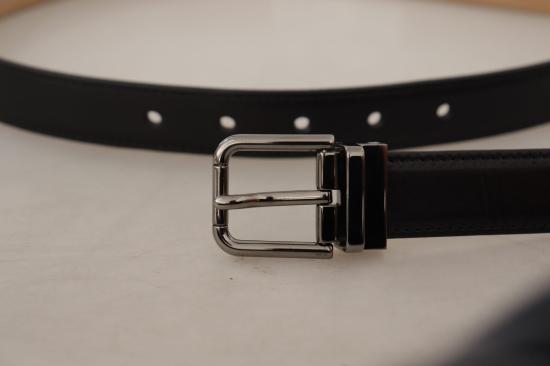  돌체앤가바나 가죽 벨트 BEL8595 BLACK - DOLCE & GABBANA