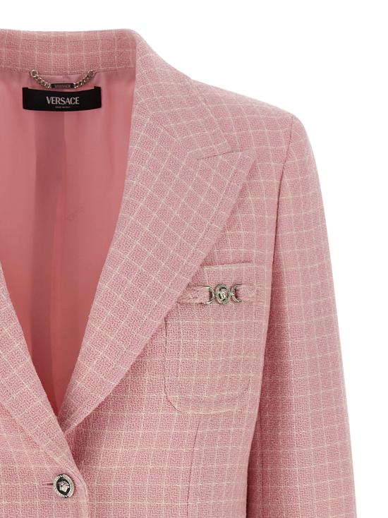 26SS 베르사체 수트 자켓 VE325432BM PINK - VERSACE