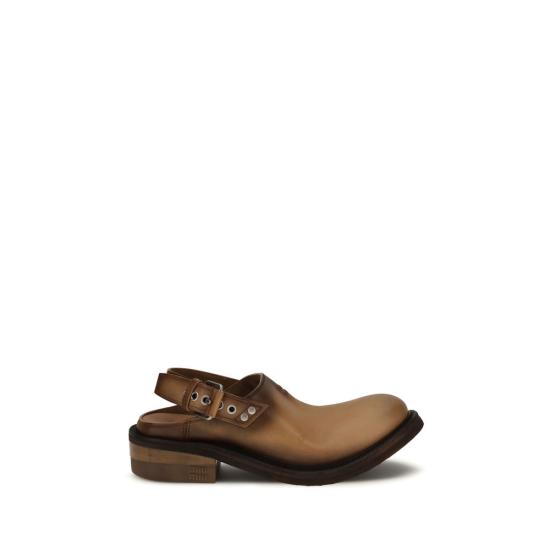 26FW 미우미우 샌들 MI5R667EFA0455ODF0054BB BROWN