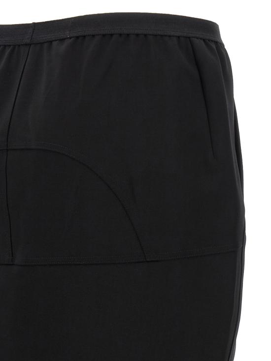 25FW 릭 오웬스 롱 스커트 RI313887BM BLACK - RICK OWENS