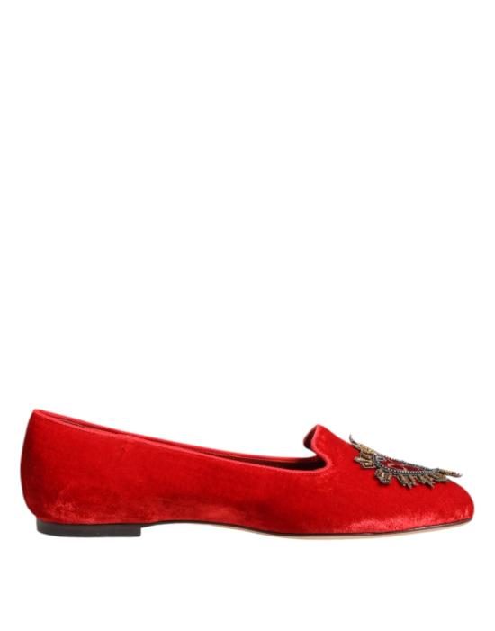  돌체앤가바나 플랫 슈즈 LA12821 RED - DOLCE & GABBANA