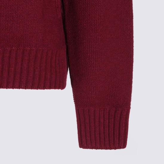 26FW 아르떼 앤트워프 집업 니트 AW26021K Bordeaux - ARTE ANTWERP