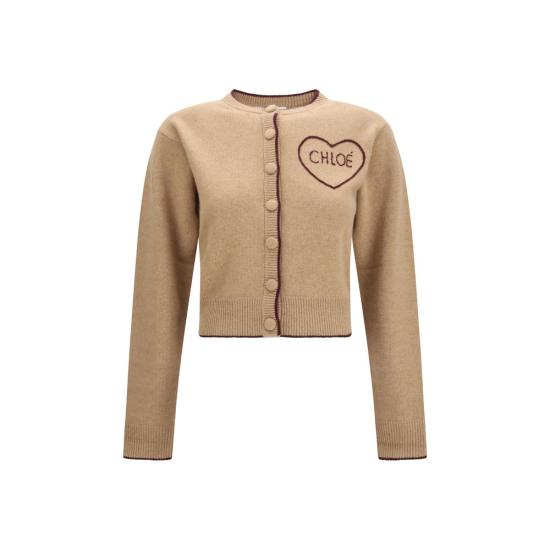 26FW 끌로에 가디건 CHCH26AMC15710218BB BEIGE