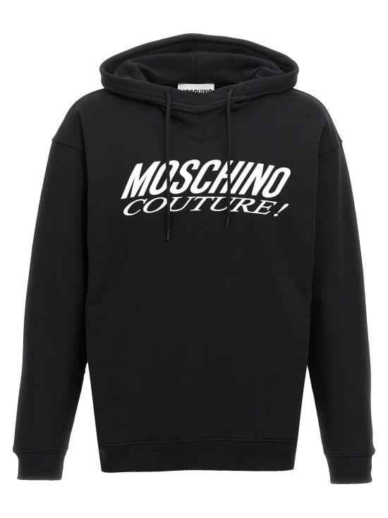  모스키노 후드 티셔츠 MO291640BM BLACK