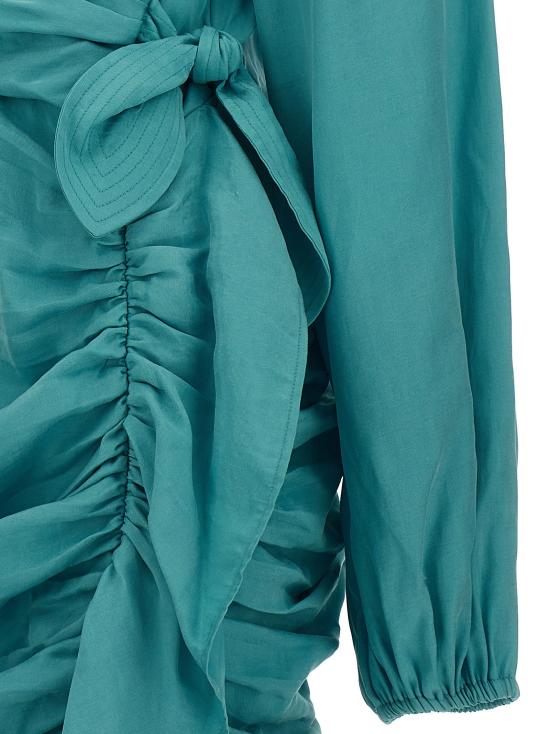  웅가로 숏 원피스 UN254101BM TEAL - UNGARO