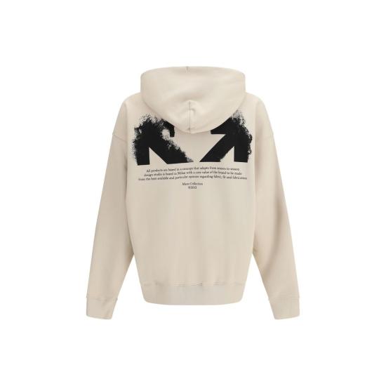 26SS 오프화이트 후드 티셔츠 OF44MBB085S26F00A2702070BB BEIGE - OFF WHITE