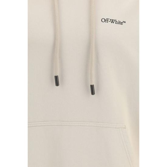 26SS 오프화이트 후드 티셔츠 OF44MBB085S26F00A2702070BB BEIGE - OFF WHITE