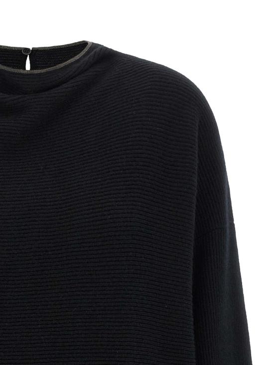 26FW 브루넬로 쿠치넬리 스웨터 BR337725BM BLACK - BRUNELLO CUCINELLI