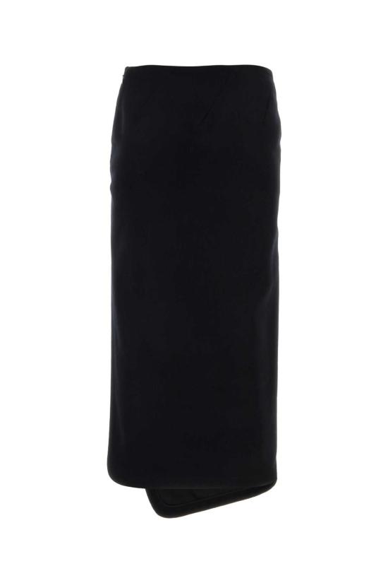  앤 드뮐미스터 미디 스커트 2302WSK11FA207 099 BLACK - ANN DEMEULEMEESTER